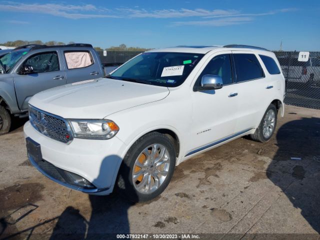 1C4RDHEG2GC374490 Dodge Durango Citadel