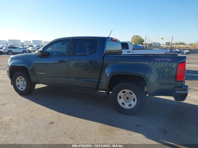 2019 CHEVROLET COLORADO 4WD WORK TRUCK VIN: 1GCGTBEN6K1208211