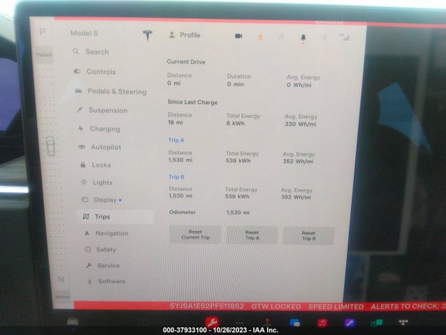 Tesla MODEL S 2023 5YJSA1E52PF511852 Image 7