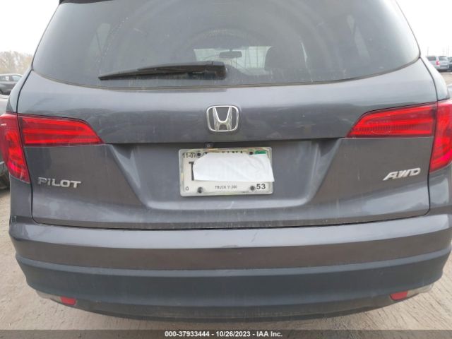 5FNYF6H85JB047509 Honda Pilot Ex-l