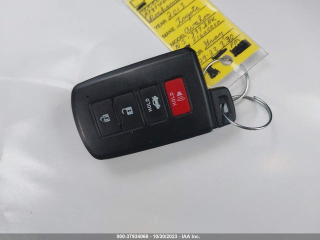2013 TOYOTA AVALON HYBRID LIMITED VIN: 4T1BD1EB2DU007216