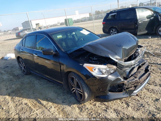 2017 HONDA ACCORD SEDAN SPORT VIN: 1HGCR2F56HA153507