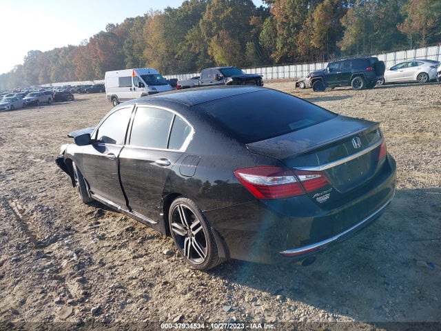 2017 HONDA ACCORD SEDAN SPORT VIN: 1HGCR2F56HA153507