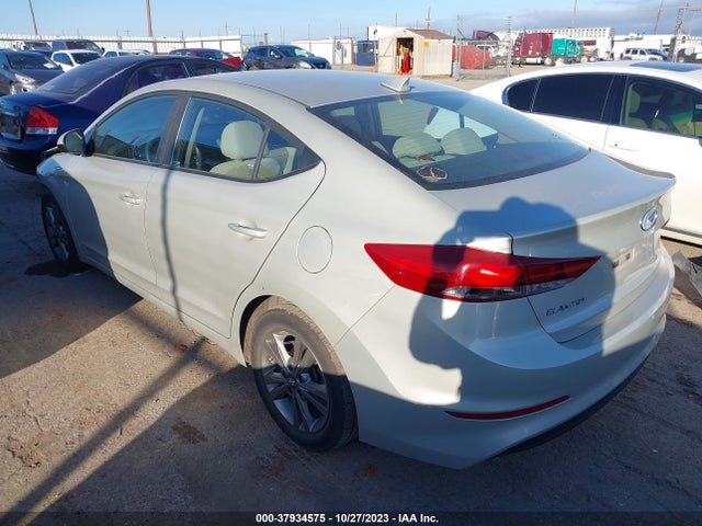 2018 HYUNDAI ELANTRA SEL VIN: 5NPD84LFXJH287062