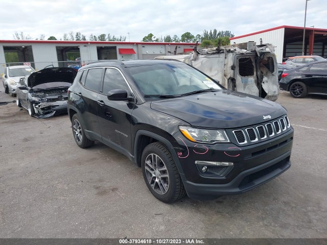 2019 JEEP COMPASS SUN AND WHEEL FWD VIN: 3C4NJCBB3KT730736
