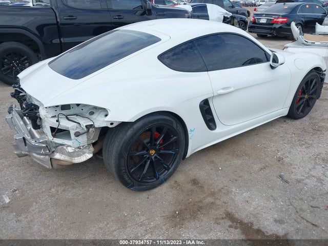 2018 PORSCHE 718 CAYMAN WP0AA2A80JK260857 Photo 3