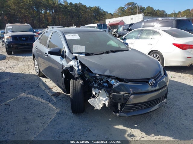 2016 TOYOTA COROLLA LE VIN: 2T1BURHEXGC715515