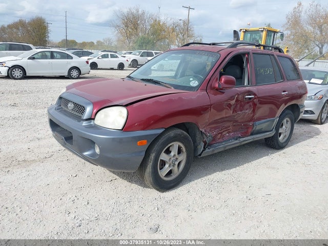 2004 HYUNDAI SANTA FE GLS/LX VIN: KM8SC13E84U794446