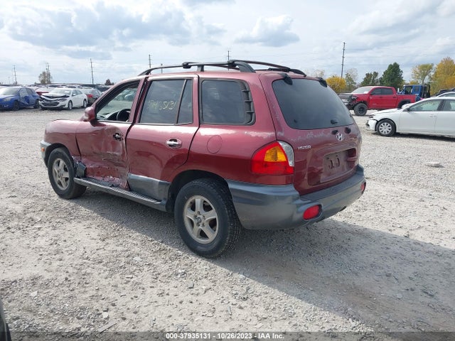 2004 HYUNDAI SANTA FE GLS/LX VIN: KM8SC13E84U794446