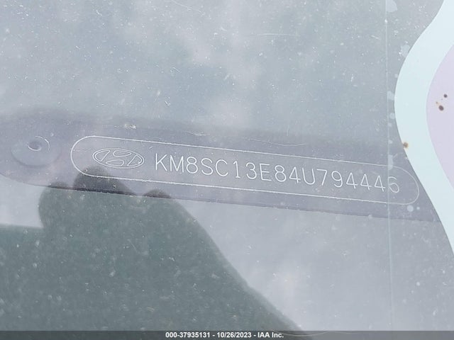 2004 HYUNDAI SANTA FE GLS/LX VIN: KM8SC13E84U794446