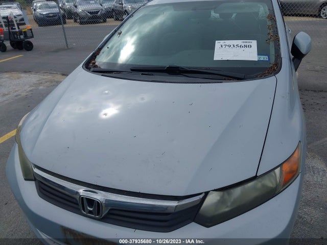2012 HONDA CIVIC LX VIN: 2HGFB2F5XCH538158
