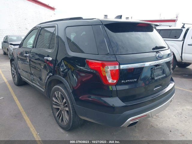 2017 FORD EXPLORER PLATINUM VIN: 1FM5K8HT8HGD23319