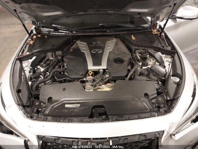 37935833 :رقم المزاد ، JN1EV7AP4JM358405 vin ، 2018 Infiniti Q50 3.0t Sport مزاد بيع