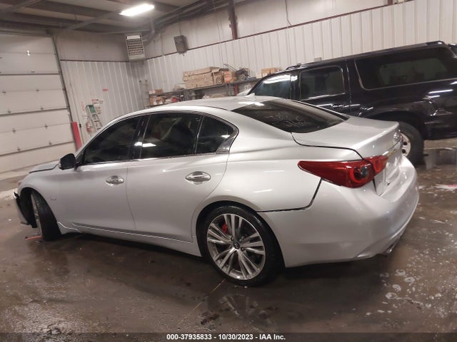 37935833 :رقم المزاد ، JN1EV7AP4JM358405 vin ، 2018 Infiniti Q50 3.0t Sport مزاد بيع