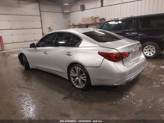37935833 :رقم المزاد ، JN1EV7AP4JM358405 vin ، 2018 Infiniti Q50 3.0t Sport مزاد بيع