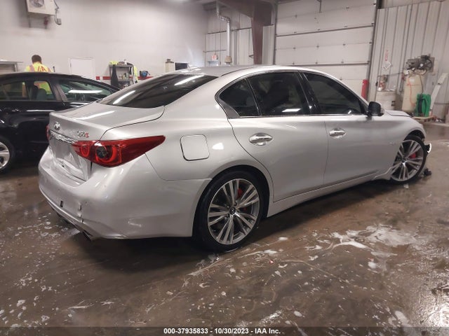 37935833 :رقم المزاد ، JN1EV7AP4JM358405 vin ، 2018 Infiniti Q50 3.0t Sport مزاد بيع