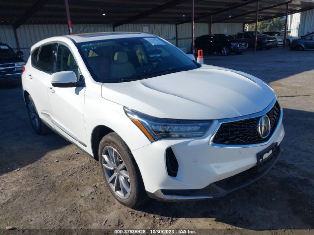 5J8TC2H50NL004637 Acura Rdx Technology Package