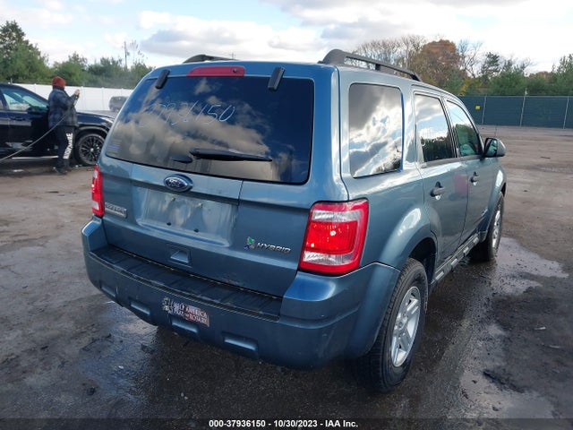 2011 FORD ESCAPE HYBRID VIN: 1FMCU5K34BKB78986