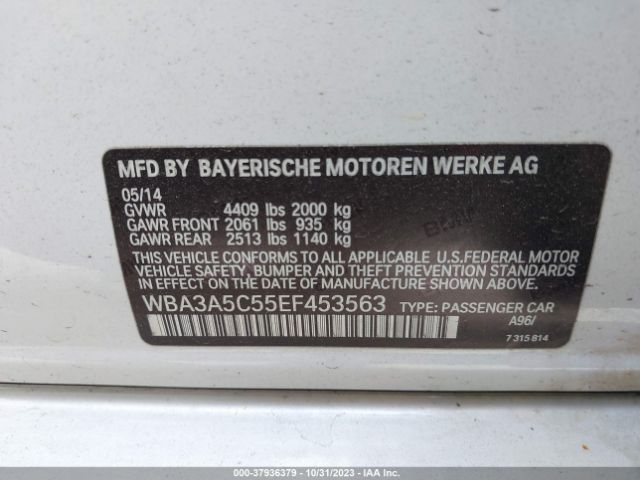 WBA3A5C55EF453563 BMW 3 Series 328i