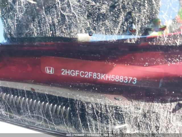 2HGFC2F83KH588373 Honda Civic Sedan Sport