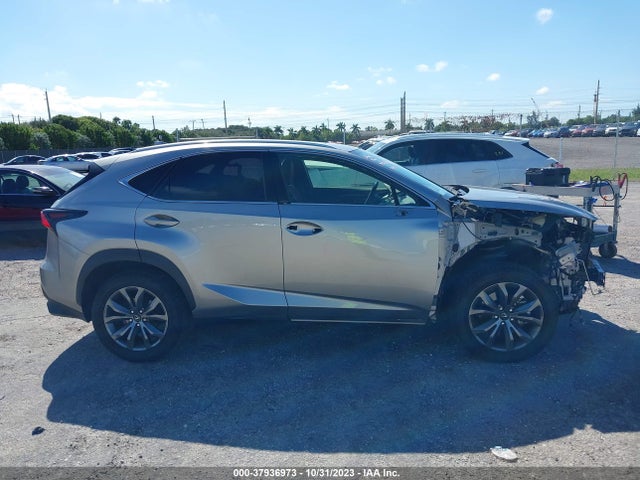 2021 LEXUS NX 300 F-SPORT VIN: JTJSARBZ5M2180153