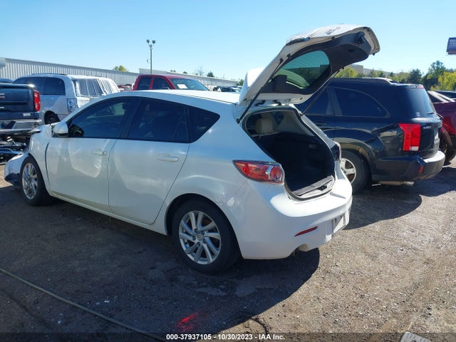 2012 MAZDA MAZDA3 I GRAND TOURING VIN: JM1BL1M74C1664359