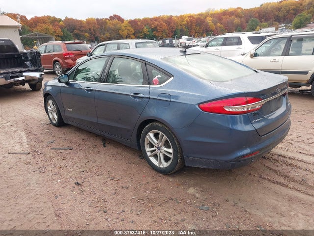 2018 FORD FUSION HYBRID SE VIN: 3FA6P0LU1JR240749