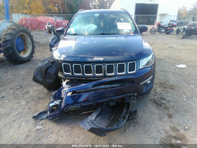 2018 JEEP COMPASS LATITUDE 4X4 VIN: 3C4NJDBB7JT342512