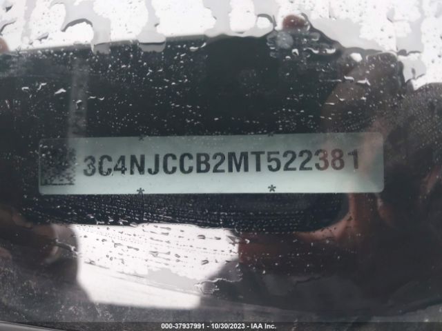 3C4NJCCB2MT522381 Jeep Compass Limited