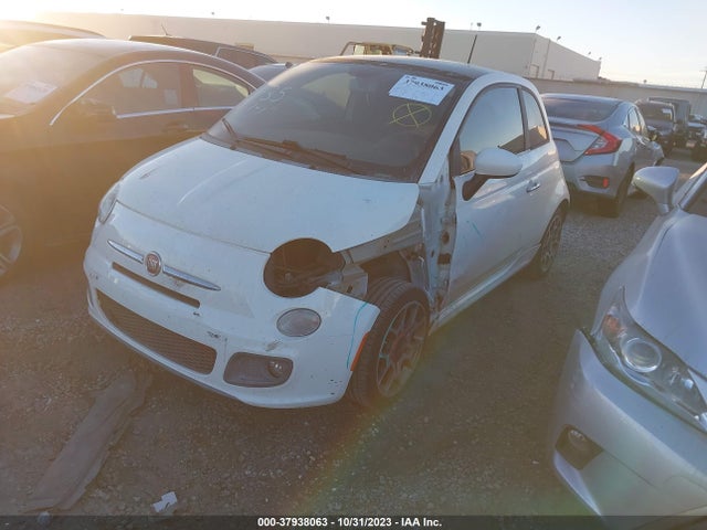2013 FIAT 500 3C3CFFBR3DT593537 Photo 1