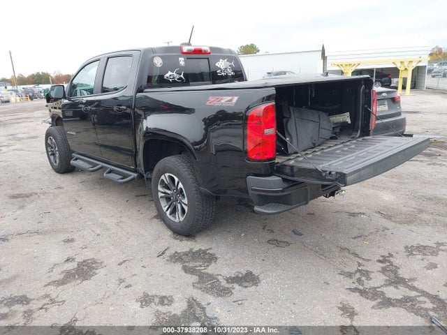 2021 CHEVROLET COLORADO 4WD SHORT BOX Z71 VIN: 1GCGTDEN4M1187244