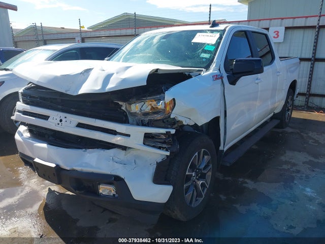 2021 CHEVROLET SILVERADO 1500 4WD SHORT BED RST VIN: 3GCUYEED5MG374270