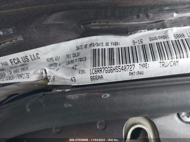 1C6RR7GG6HS540727 RAM 1500 Slt