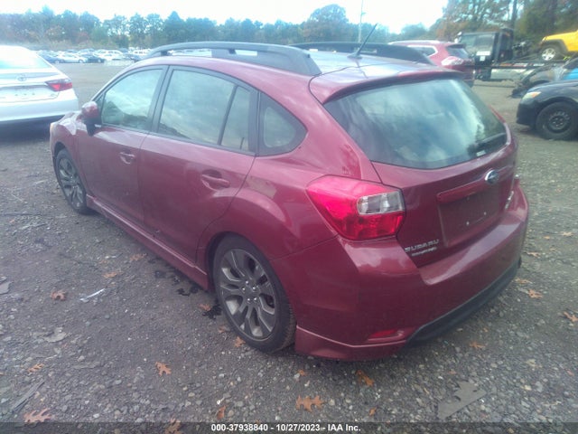 2013 SUBARU IMPREZA 2.0I SPORT PREMIUM VIN: JF1GPAL66D1865836