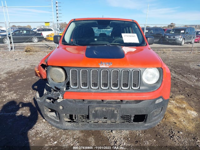 2016 JEEP RENEGADE SPORT VIN: ZACCJBAT6GPC77531