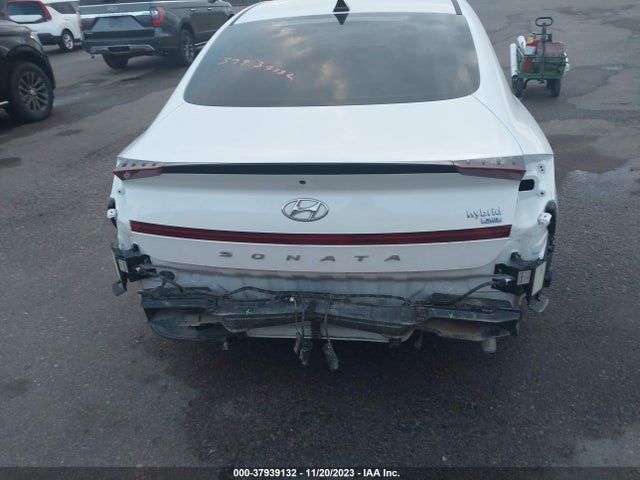 Hyundai Sonata Hybrid Blue 2021 KMHL24JJ1MA027502 Image 16