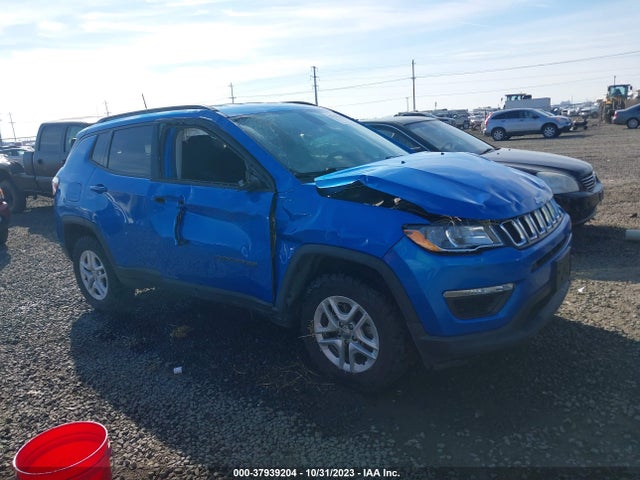 2018 JEEP COMPASS SPORT 4X4 VIN: 3C4NJDABXJT261781