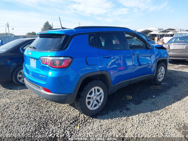 2018 JEEP COMPASS SPORT 4X4 VIN: 3C4NJDABXJT261781