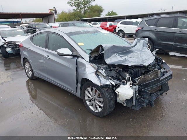 2015 HYUNDAI ELANTRA SE VIN: 5NPDH4AE0FH605191