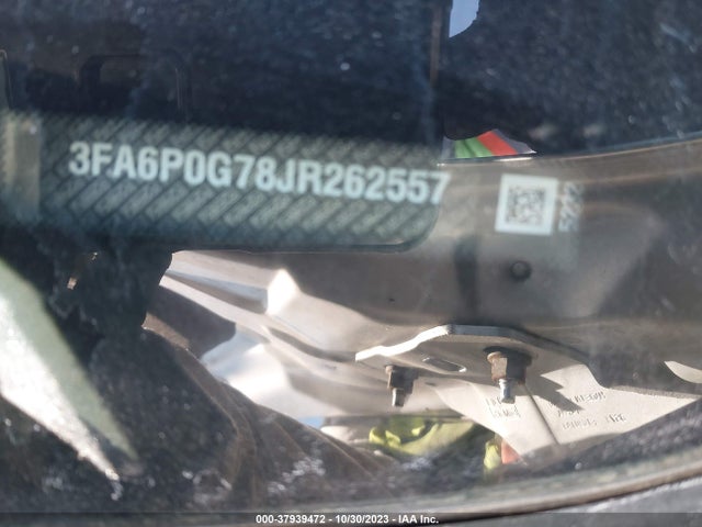 Ford FUSION S 2018 3FA6P0G78JR262557 Image 9
