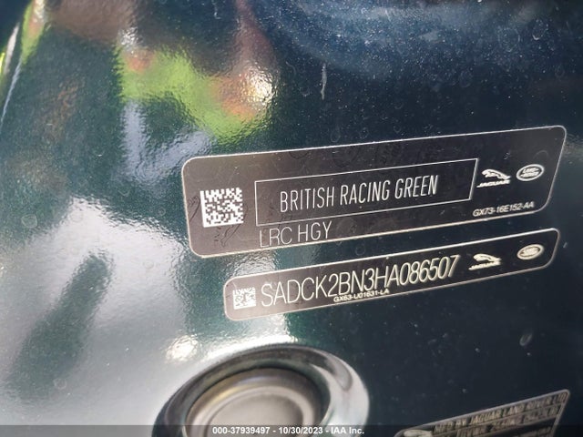 2017 JAGUAR F-PACE SADCK2BN3HA086507 Photo 8