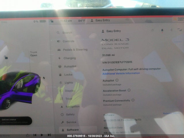 Tesla Model 3 Long Range Dual Motor 2020 5YJ3E1EB7LF712915 Image 17