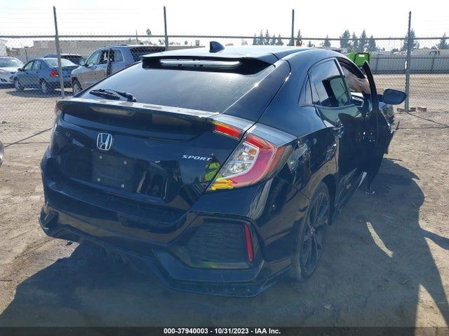 2019 HONDA CIVIC HATCHBACK SPORT VIN: SHHFK7H41KU411902
