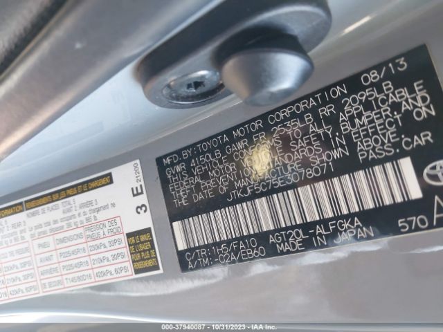 JTKJF5C75E3078071 Scion TC