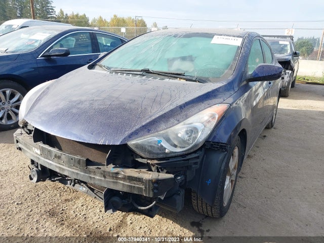 2013 HYUNDAI ELANTRA GLS PZEV VIN: 5NPDH4AE7DH332814