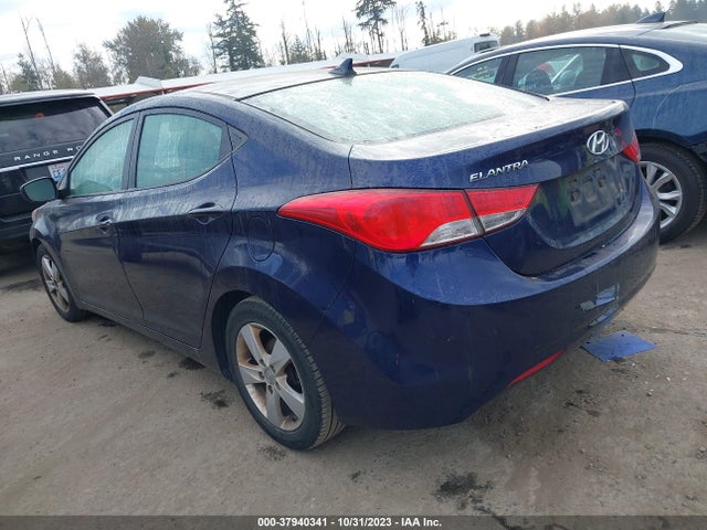 2013 HYUNDAI ELANTRA GLS PZEV VIN: 5NPDH4AE7DH332814