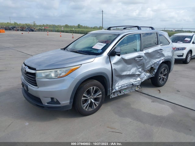 2016 TOYOTA HIGHLANDER XLE V6 VIN: 5TDKKRFH7GS506906