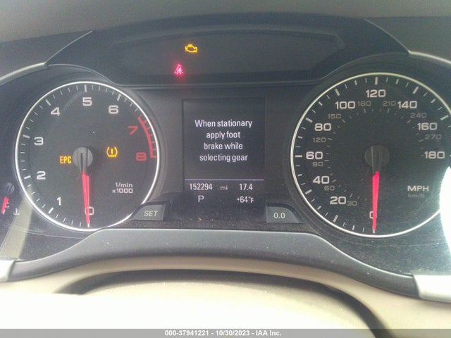 2009 AUDI A4 2.0T PREM PLUS VIN: WAUSF78K59N049245