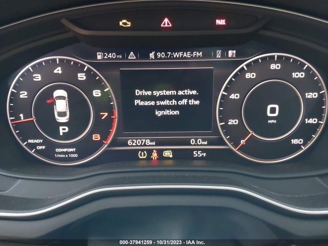 2019 AUDI A5 45 PREMIUM VIN: WAUBNCF59KA064594