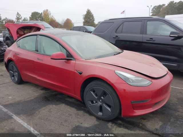2022 Tesla Model 3 Long Range Dual Motor All-wheel Drive მანქანა იყიდება აუქციონზე, vin: 5YJ3E1EB4NF103753, აუქციონის ნომერი: 37941388